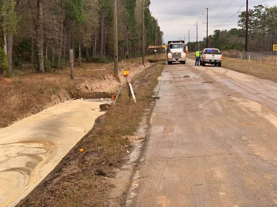 OLD HOUSTON ROAD REMAINS CLOSED THROUGH TUESDAY