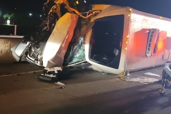 TWO LIFE FLIGHTED AFTER BASEBALL TEAM BUS CRASHES