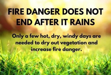 Fire Danger Continues Even as Rains Begin to Return