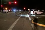 MAN CRITICAL AFTER RUNNING RED LIGHT IN THE WOODLANDS