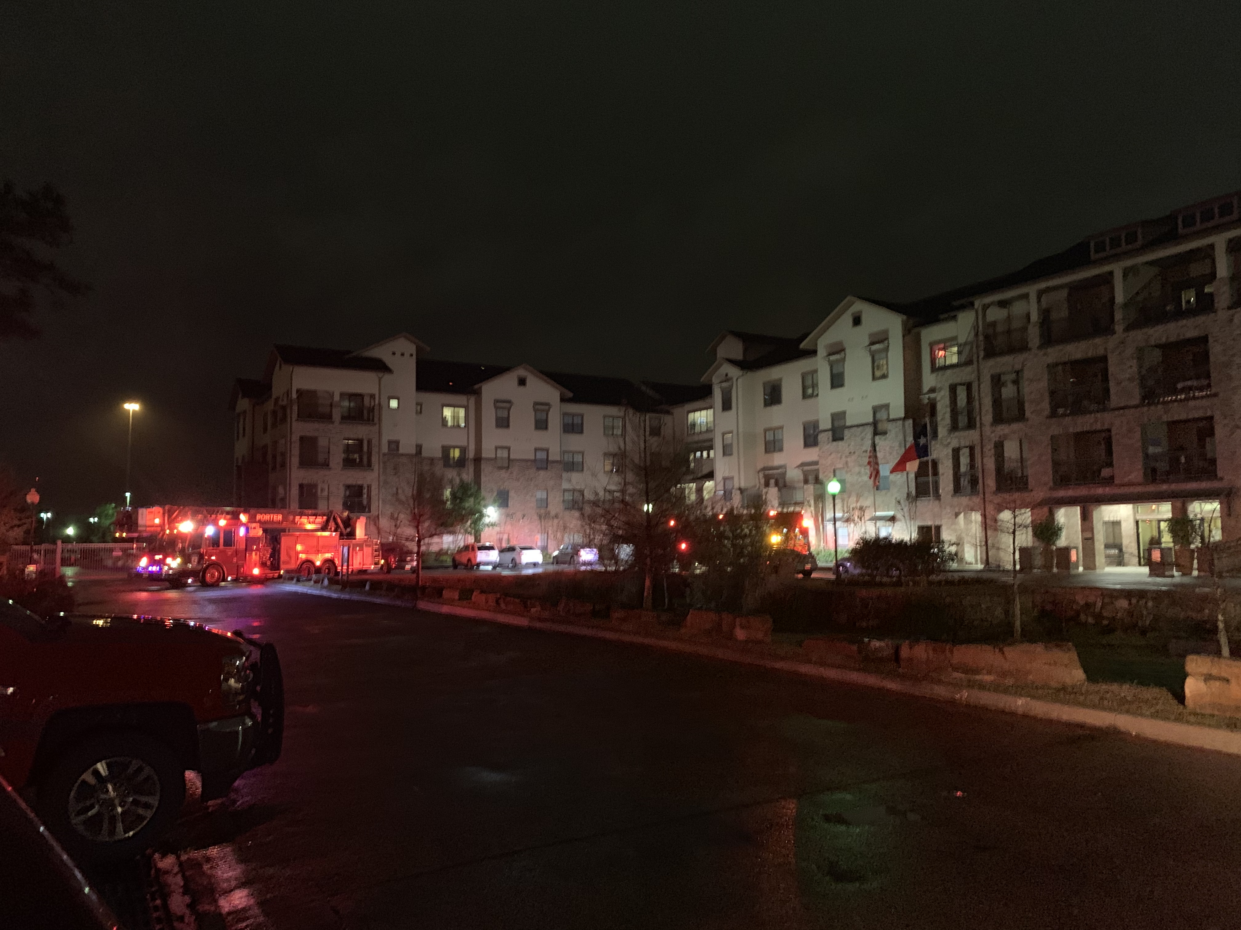 SMOKE SCARE IN KINGWOOD ASSISTED LIVING COMPLEX