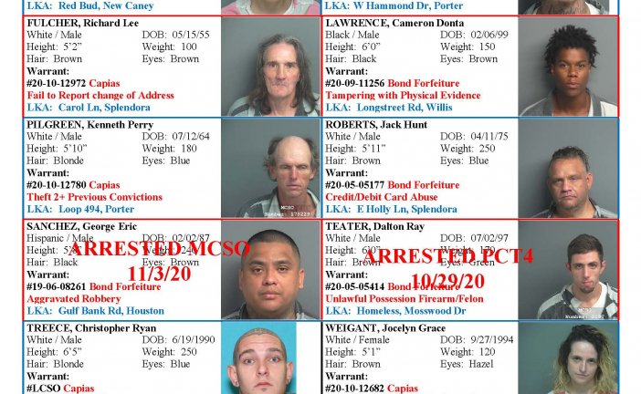 MONTGOMERY COUNTY 8 MOST WANTED STILL AT LARGE