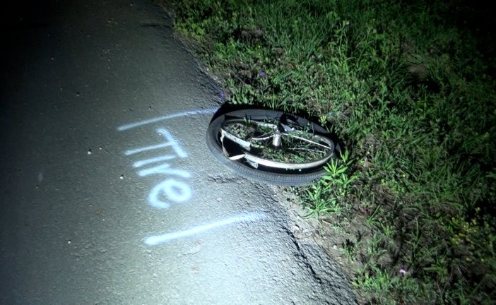 DRIVER FLEES THE SCENE AFTER HITTING AND KILLING BICYCLE RIDER
