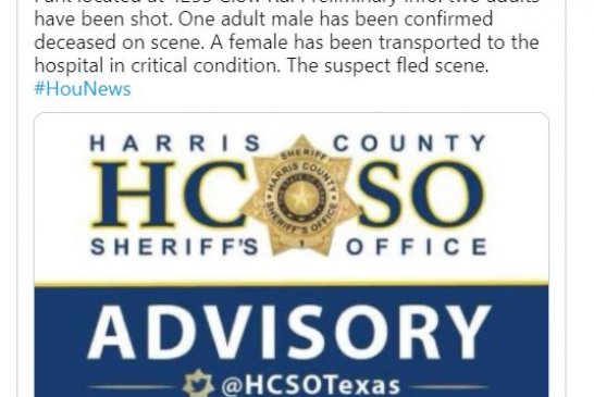 Pregnant woman, man killed in NW Harris County park shooting