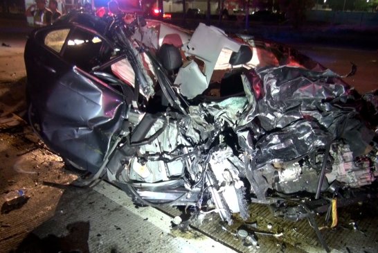 WOODLANDS I-45 WRONG WAY DRIVER DOUBLE FATAL CRASH