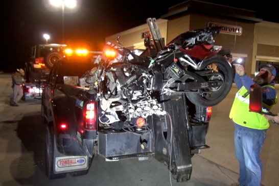 MOTORCYCLE PURSUIT TURNS FATAL