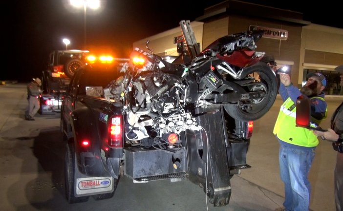 MOTORCYCLE PURSUIT TURNS FATAL
