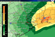NWS Update: Heavy Rain and Strong to Severe Storms Possible Sunday