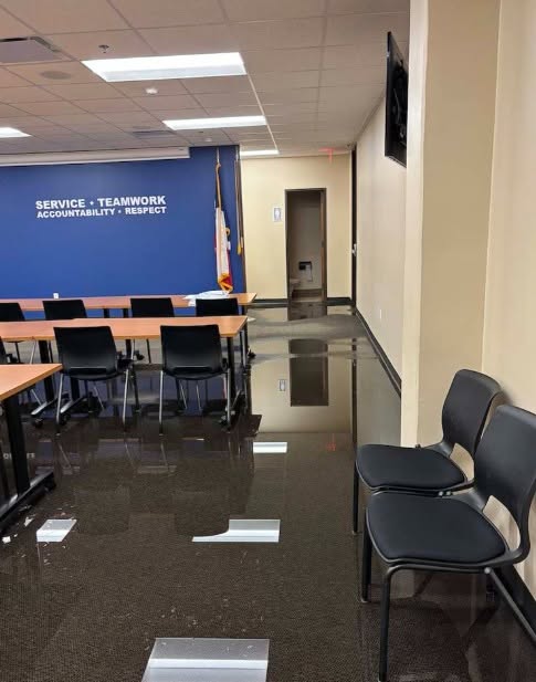 Plumbing Failure Floods Montgomery County Sheriff’s Office Complex